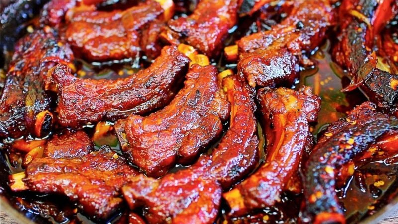 Spare Ribs in Honey Sauce Recipe