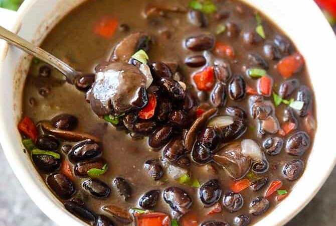 Mushroom Pepper Soup Recipe