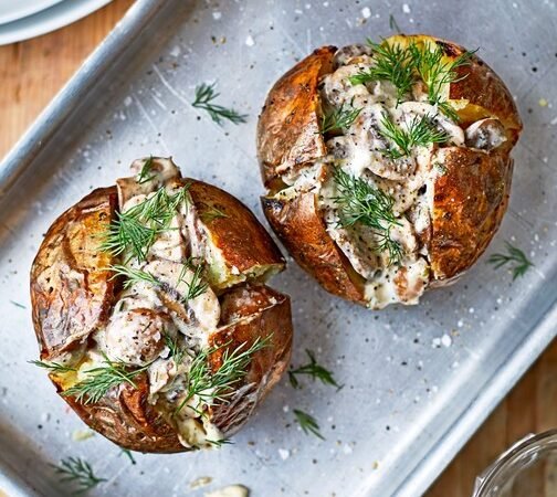 Heated Potato Jackets Recipe