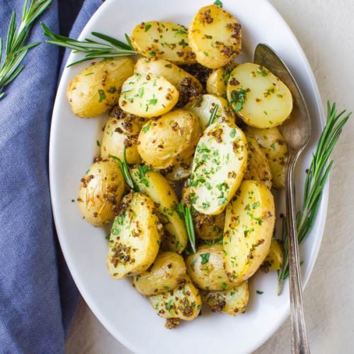 Smooth Mustard Potatoes Recipe