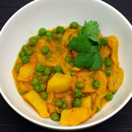 Potato and Green Peas Curry Recipe