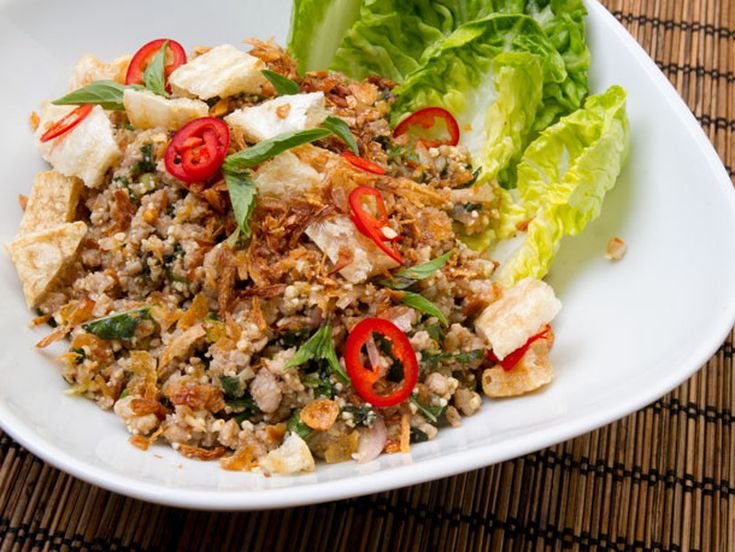 Chicken Salad with Toasted Rice Recipe