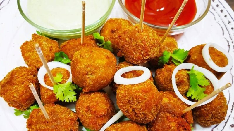 Aloo Paneer Pops Recipe