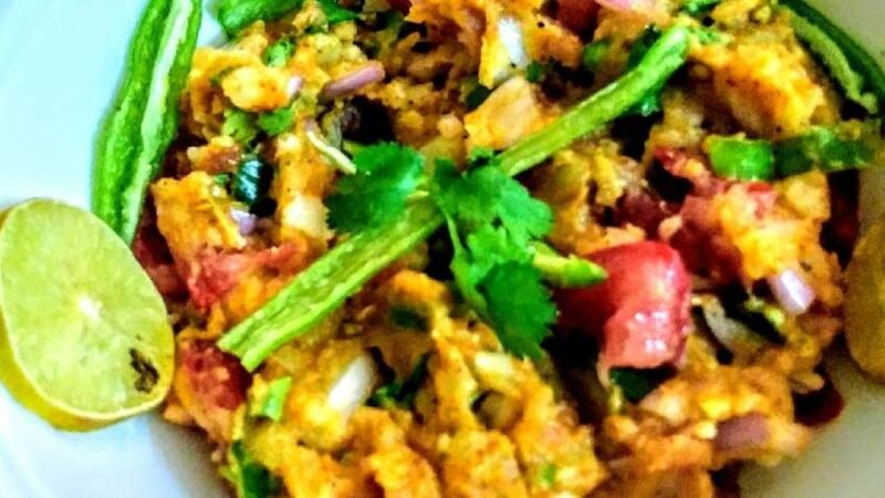 Rajasthani Aloo Bharta Recipe