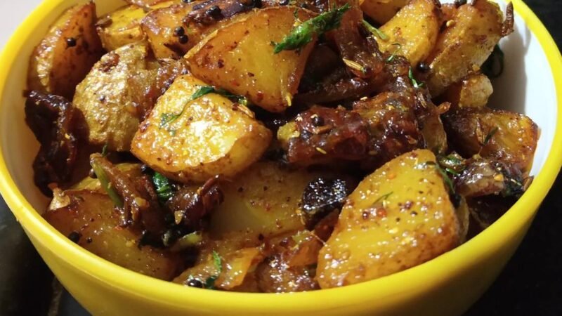 Potato Onion Fry Recipe
