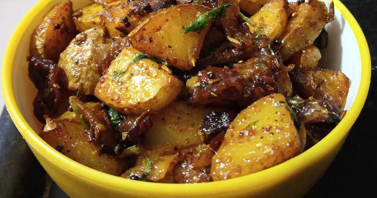 Potato Onion Fry Recipe