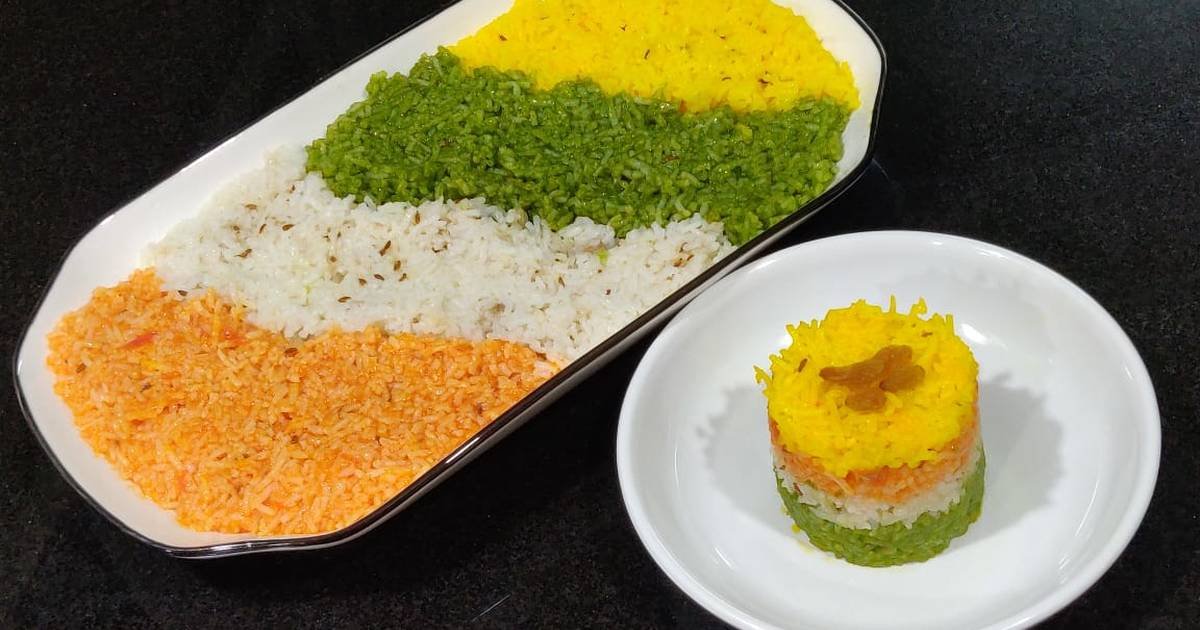 Earthy colored Rice Pulao Recipe
