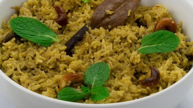 Hulk Pudina Pulao Recipe
