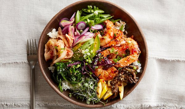 Kimchi Rice Salad Recipe