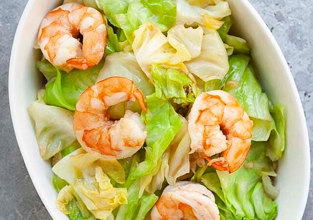 Prawns And Cabbage Recipe