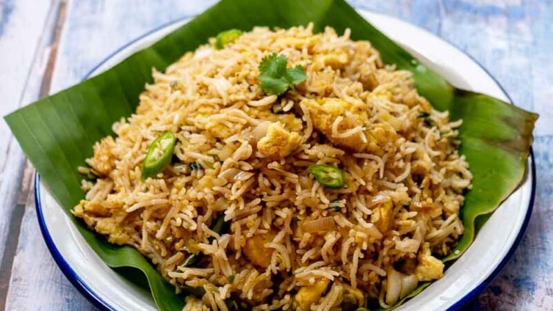 Egg Rice Recipe