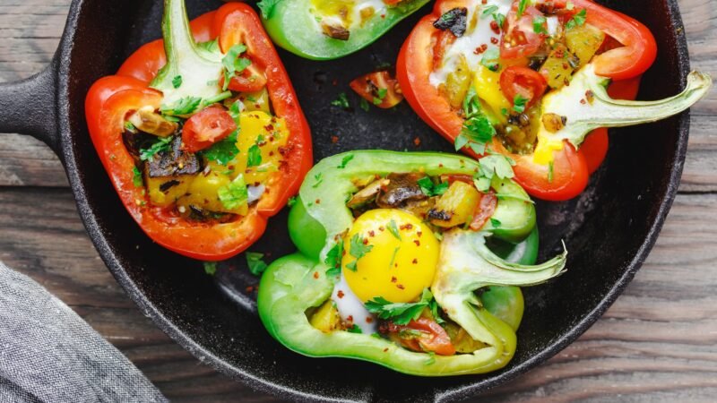 Potato Stuffed Peppers Recipe