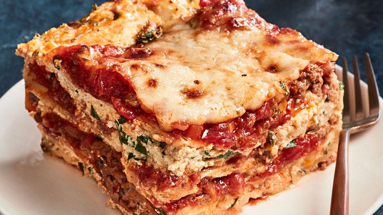Lasagna with Meat Sauce Recipe
