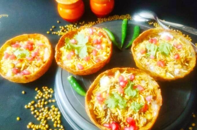 Lal Hara Chaat Recipe