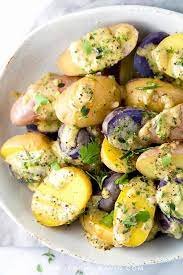 How To Make A Potatoes With Herb Vinaigrette