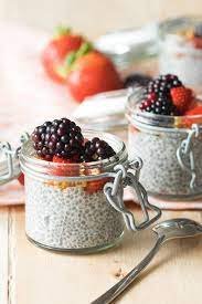 How To Make A Chia Seed Bowl With Almond Milk