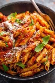 Penne Pasta with Spicy Tomato Sauce Recipe