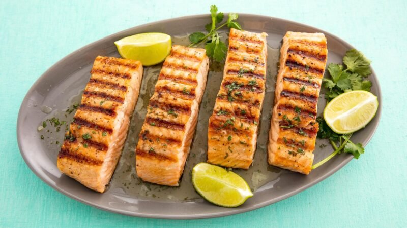 Barbecued Salmon Filet Recipe