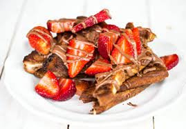 Chocolate French Toast with Strawberries Recipe