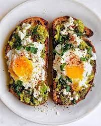 Avocado Toast With Eggs Recipe