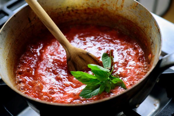 Natural Pasta In Tomato Sauce Recipe