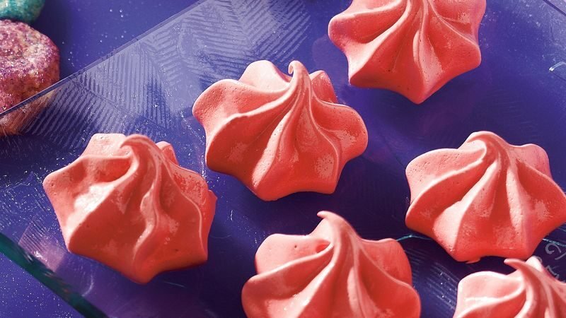 Raspberry Meringues Recipe