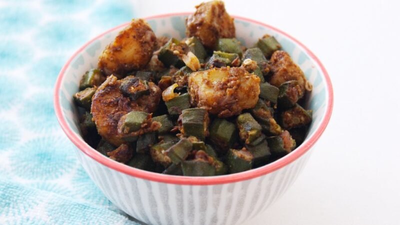 Bhindi Pepper Fry Recipe