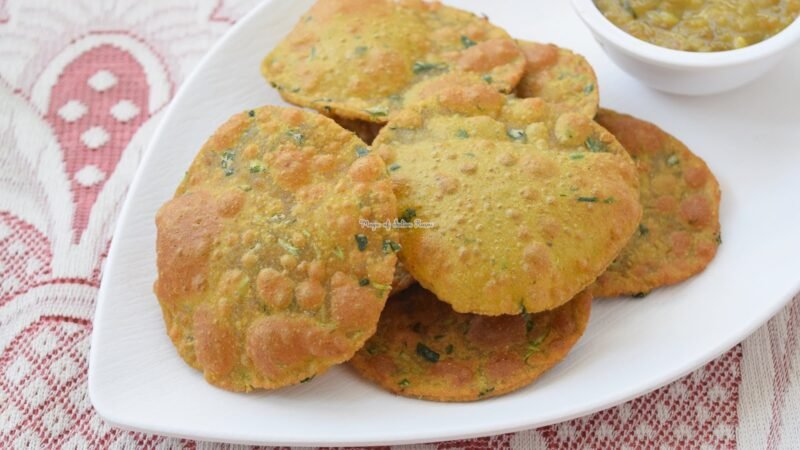 Bajra Methi Puri Recipe