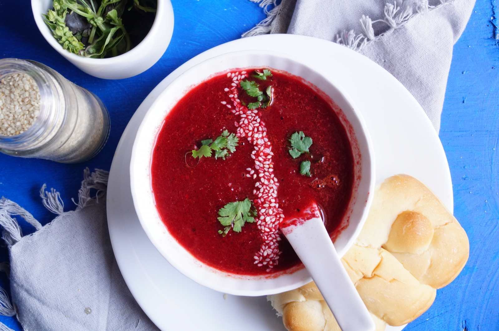 Beetroot Onion Soup Recipe