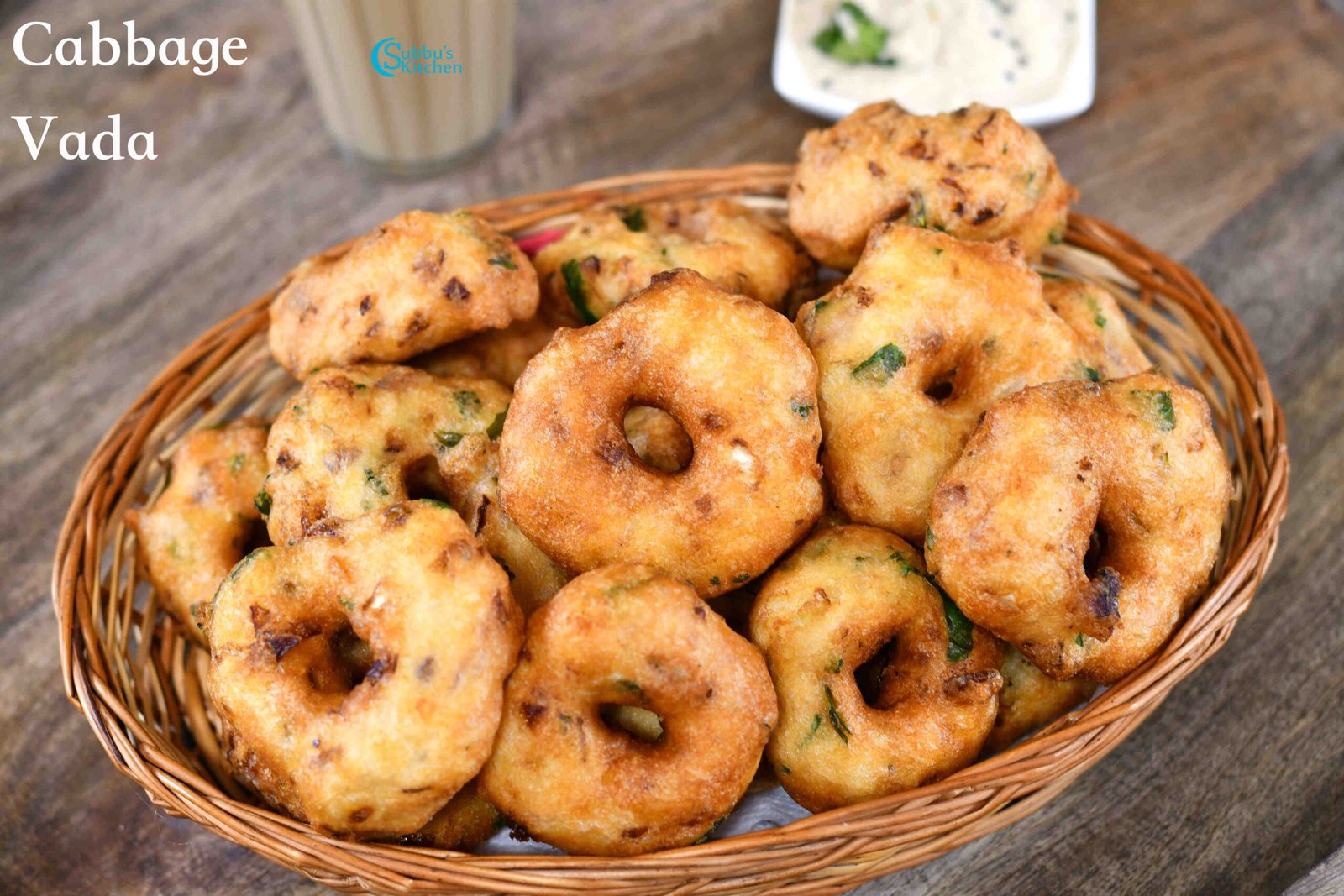 Cabbage Vadas Recipe