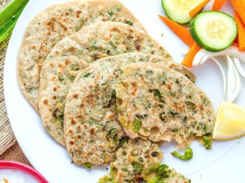 Peas Paratha Recipe