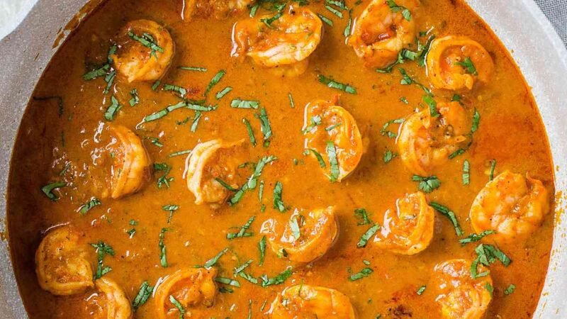 Coconut Shrimp Curry Recipe