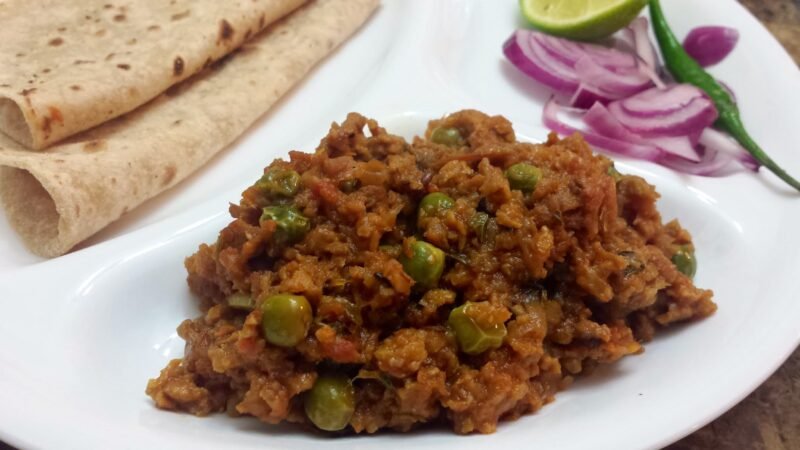 How To Make Soyabean Keema