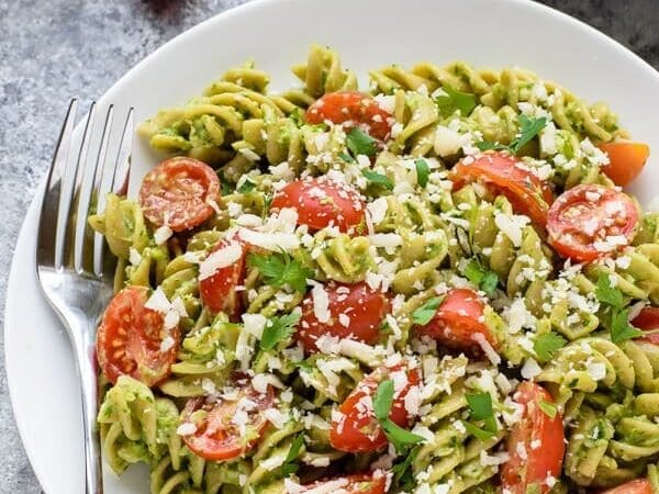 Avocado Pesto Pasta Recipe