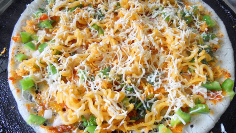 Vegetable Cheese Dosa Recipe