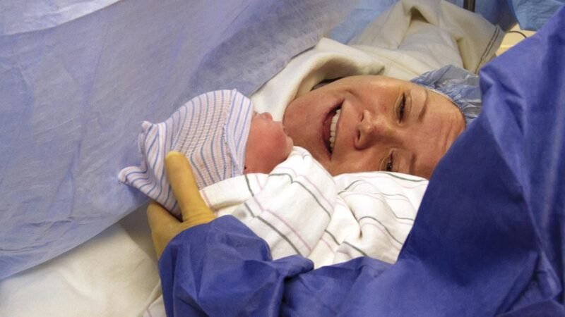 Is it to take care of a child just after C-segment?