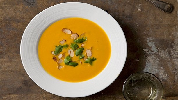 Carrot And Almond Soup Recipe