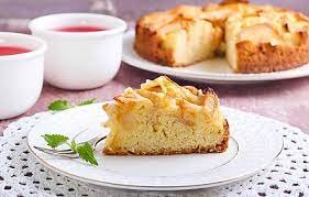 How To Make A Eggless Apple Cake in Microwave 