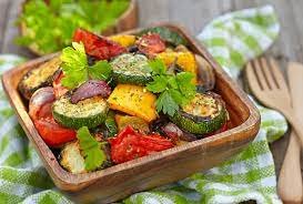 Barbecued Vegetables Parcels Recipe