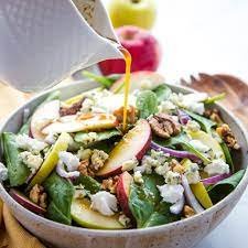 How To Make Apple Walnut Spinach Salad