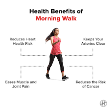 Enjoy Cardiovascular Benefits Of Morning Walking