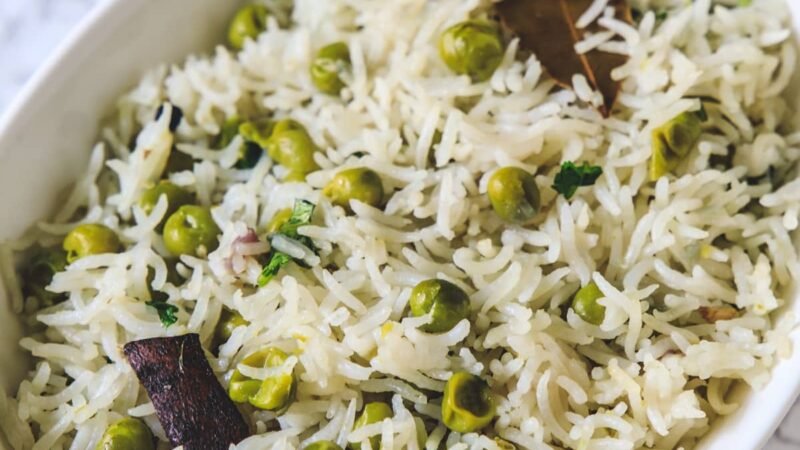 Peas Pulao Recipe