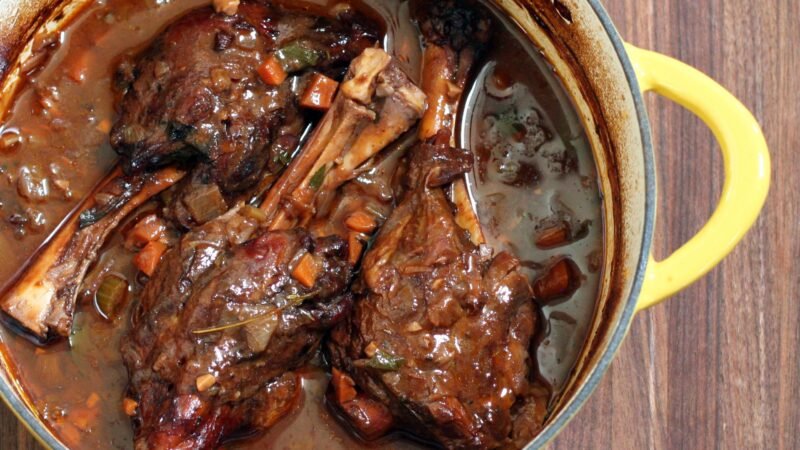 Braised Lamb Shank Recipe