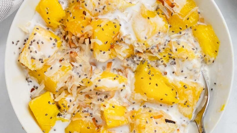 Coconut Mango Oatmeal Recipe