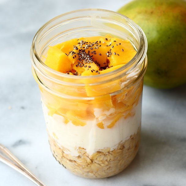 Mango Oats Pudding Recipe