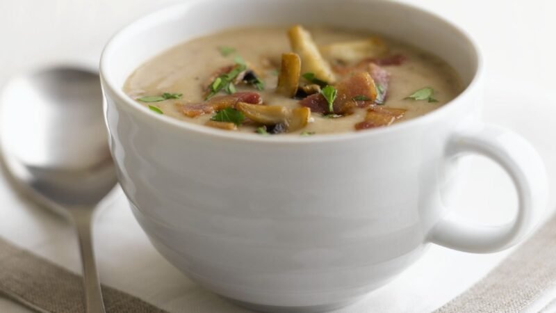 Microwave Mushroom Soup Recipe