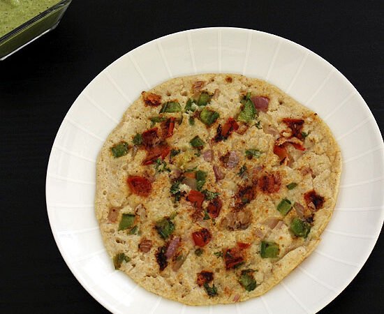 Oats Uttapam Recipe