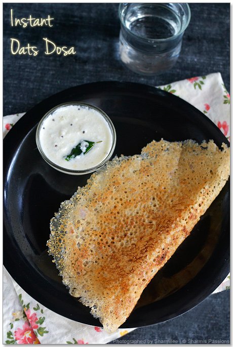 Oats Dosa Recipe