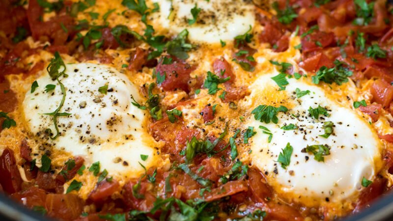 Garlic Tomato Eggs Recipe