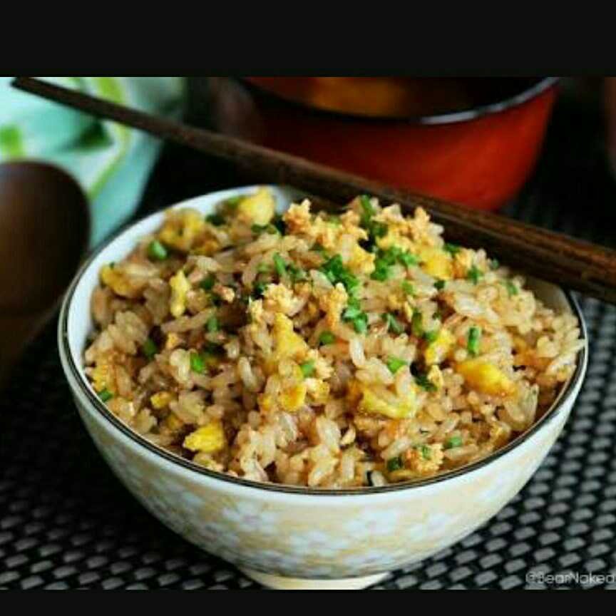 Garlic Egg Fried Rice Recipe